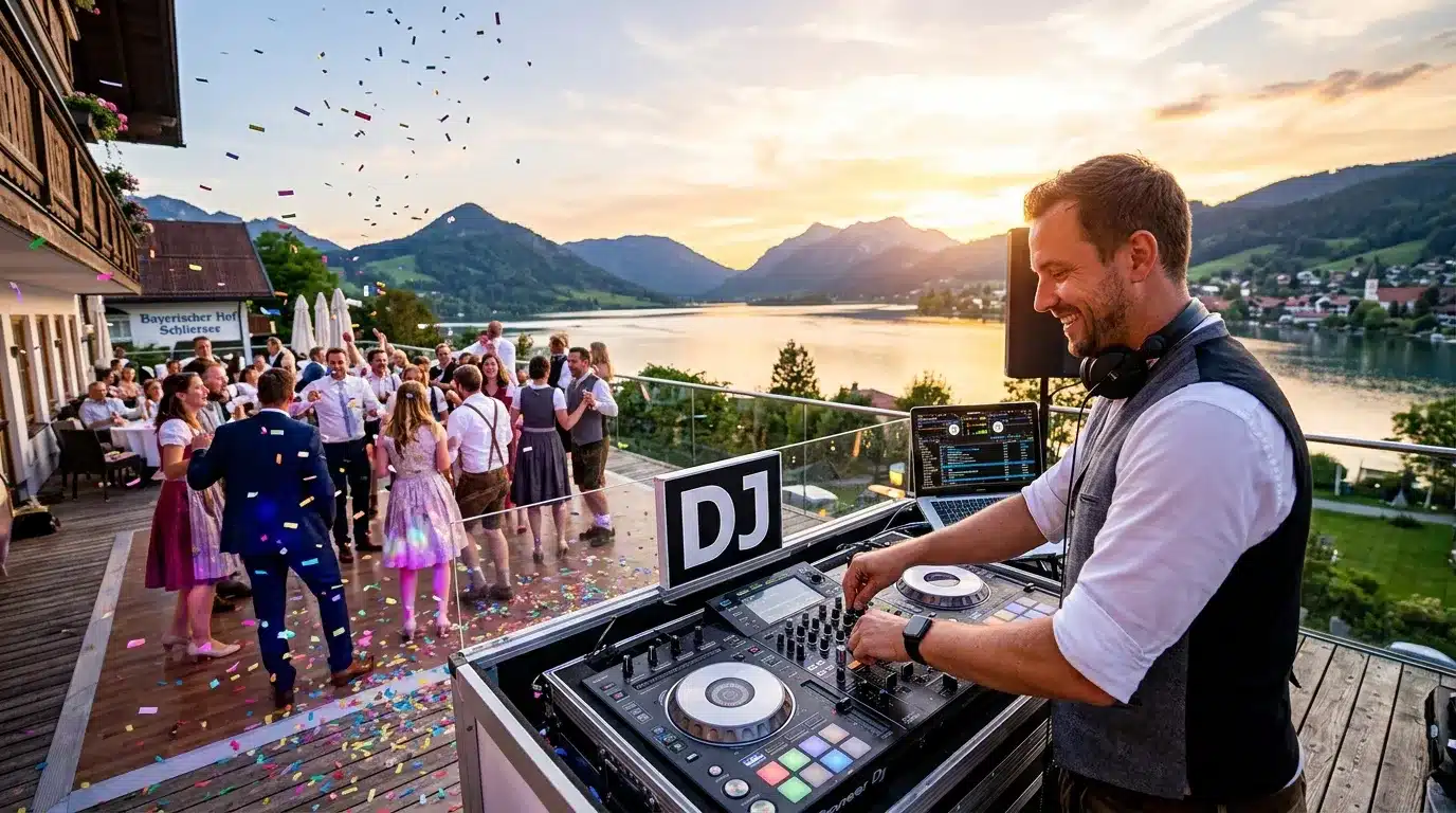 Hochzeits DJ Schliersee: So wird die Party ein Erfolg 2026