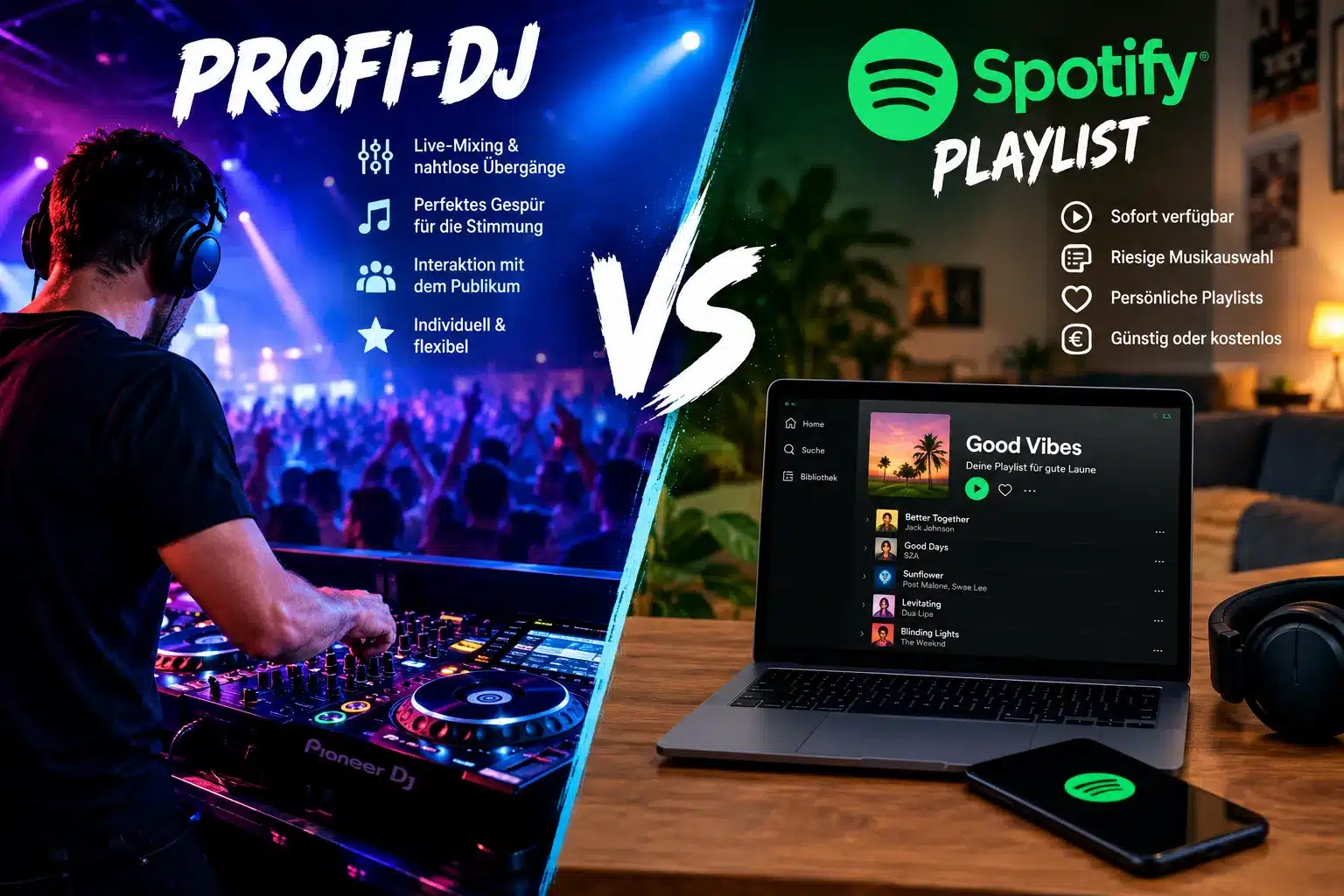 DJ oder Spotify-Playlist: Reicht das fürs Hochzeitsfest?, Abbildung 1